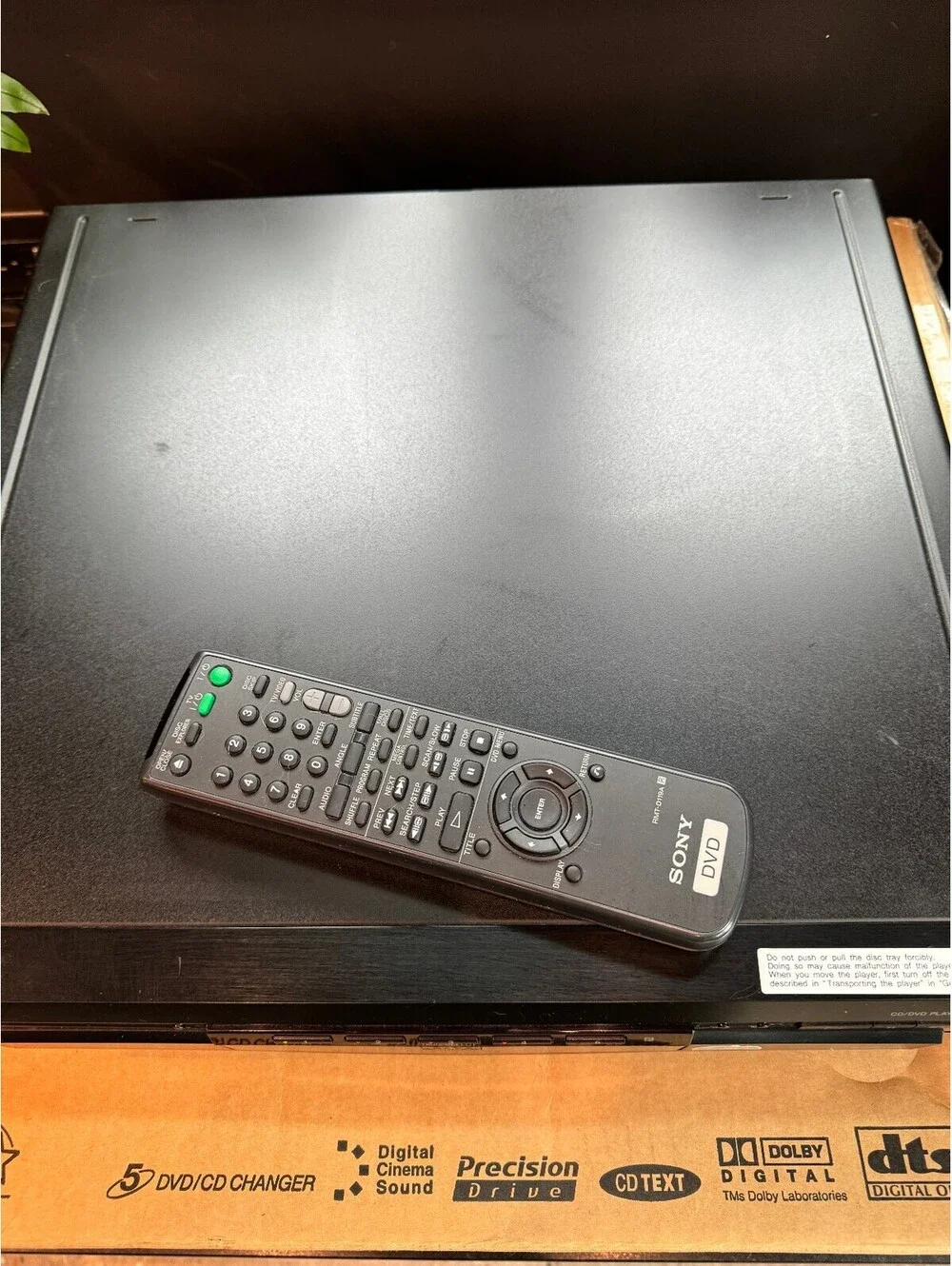 Vintage Sony DVP-C660 5-Disc DVD/CD Changer – Complete in Box